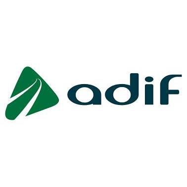 Logo de ADIF entidad pública cliente de DevelopMe. Logo de ADIF entidad pública cliente de DevelopMe.