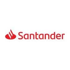 Logo de Santander, cliente privado de DevelopMe. Logo de Santander, cliente privado de DevelopMe.